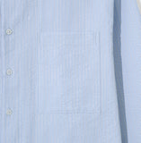 Drawing Stripe Crop Shirt