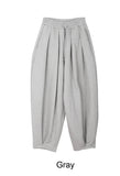 Sien Brushed Pintuck Balloon Pants