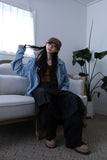 Rant double denim boots