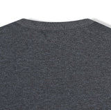 Montes Crop Henley Neck Short Sleeve T-shirt