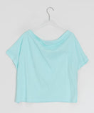 Lanka Two-Way Shoulder Loose Fit Short Sleeve Tee