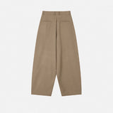 Marlon Two-Tuck Curved Slacks