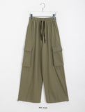 Formen banding cargo wide pants