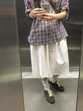 [BAONHAUS] Hinaki Linen Banding Bermuda Pants