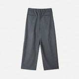 Benza Deep Pintuck Wide Slacks