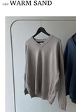 Blue Bird Overfit V-Neck Knit