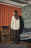Corduroy Wide Over Cargo Pants
