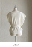 Les Drape Yoru Cap Sleeveless T-Blouse