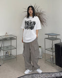 Robel Track Nylon Cargo Pants