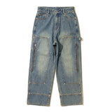 Double Knee Carpenter Washing Denim Pants