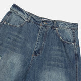 Relaxed Air Balloon Denim Pants