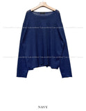 Summer boat see-through knit