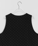 [BAONHAUS] Havet Dot Shirring Layered Midi One Piece