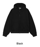 Vence High Neck Crop Hood Zip-Up