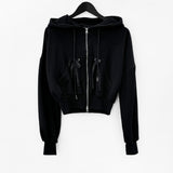 Barca Ribbon Hooded Zip-Up