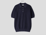 Ice Silk Incision Collar Knit