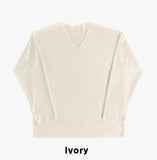 Wind Mohair V-neck Knit