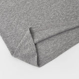 Deep U-neck Square Neck Slim Fit Short Sleeve T-Shirt