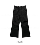 Doi Pocket Parachute Bootcut Pants