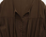 Roant V-neck Tiered Layered One Piece