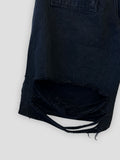 Washed Black Destroyed Part 8 Denim