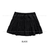 Amuse Lace Ribbon Tiered Culottes