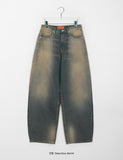 Dontree Vintage Washed Denim Pants