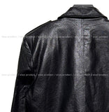 Eyelet Bike Leather Jacket