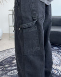 Divan Carpenter Black Denim Pants