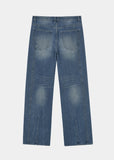 DART CLAW SEMI WIDE DENIM PANTS