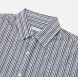 Gauze Stripe Cotton Over Shirt