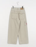 Tokio Carpenter Patch Cotton Wide Pants