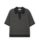 Lewen Striped Collar Knit