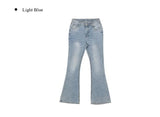 Bev Flip Pocket Bootcut Washing Denim Pants