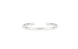 [Premium Plating] Precise AB Single Cuff Bangle