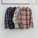 Today Check Loose Fit Long Sleeve Shirt