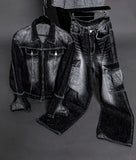 [MADE] Venta Real Washing Cargo Denim Pants