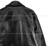 Dying crack two-way jacket