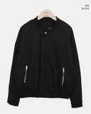 Brock Suede Two-Way Blouson Jacket