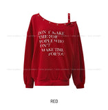 Vint Eyelet Strap Sweatshirt