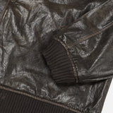 Honey Crack Leather Jacket