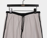 Yobi Line Color Matching Nylon Pants
