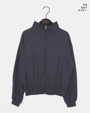 Lettering Patch Track Two Way Pile Zip-Up