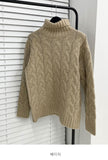 Ramswool Cable Turtleneck