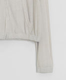 Katarzy Punching Knit Hood Zip-Up