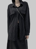 Teez Backslit Stripe Shirt