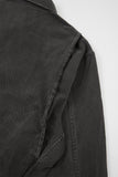 Scaddan pigment zip-up work jacket