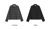 Minen Pigment Crop Check Shirt