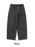 Rotor Stitch Balloon Denim Pants