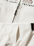 Vintage Cotton Twill Biker Jacket